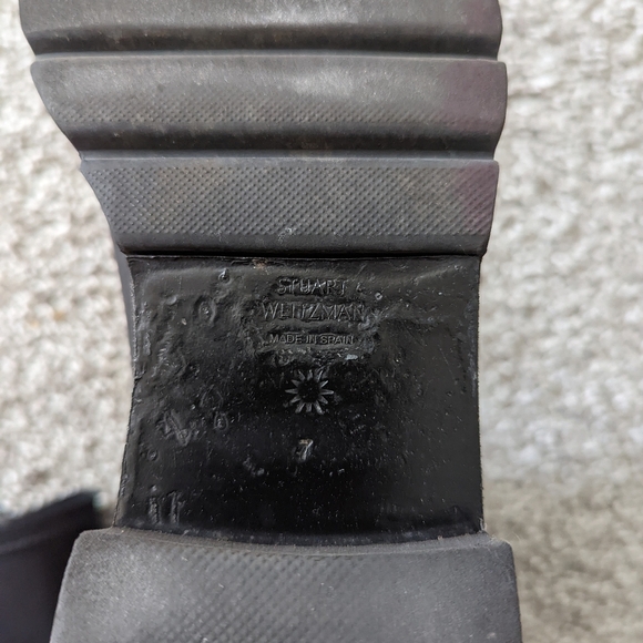 Stuart Weitzman Leather Ankle Boot - Picture 4 of 12